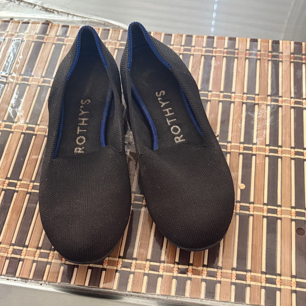 Rothy's Women's Black Flats 5.5
